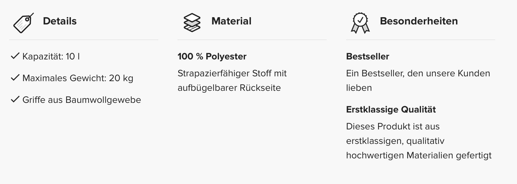 Schwarzwald Tasche – Bild 3